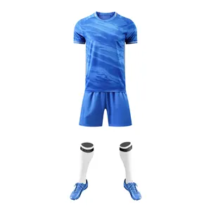 Dropshipping Personalized Breathable Team Club Football Uniform Full Team Set Custom Italy Soccer Jersey