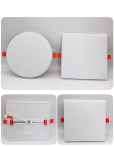 Zhongshan-Lámpara sin marco para techo, Panel <span class=keywords><strong>Led</strong></span> empotrado <span class=keywords><strong>de</strong></span> 9W, 12W, 18W, 24W, 36W, redondo, AC85-265V - Product Image 5