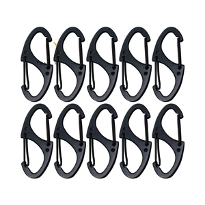 Porte-clé<span class=keywords><strong>s</strong></span> à ressort à boucle anti-vol maintient le remplacement de la fermeture à glissière fermé pour les sacs à dos <span class=keywords><strong>S</strong></span> <span class=keywords><strong>mousqueton</strong></span> - Product Image 3