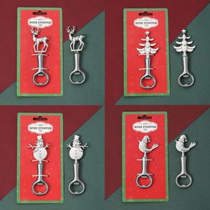 Abridor de Botellas de Cerveza Navideño Dorado, Destornillador de Aleación de Zinc con Diseño de Santa Claus y Muñeco de Nieve, Regalo Navideño, Marca AX, 16*8 cm - Product Image 6