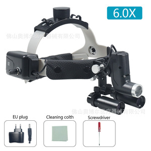 Dental Magnifying Glass With Led Headlamp 4x Binocular For Oral And Surgical Procedures - Product Image 5