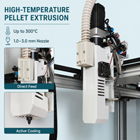 Imprimante 3D industrielle Protolink3D FGF, nouvelle, volume d'impression 600x600x1000mm, charge utile 50kg, alimentation automatique, plateau chauffant, double extrudeur, automatique