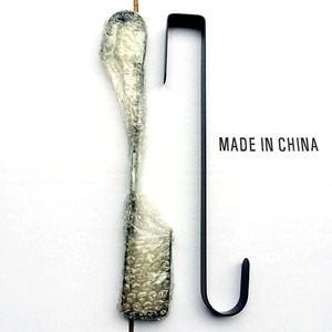Metal <strong>Wreath</strong> Hook Over the <strong>Door</strong> <strong>Wreath</strong> <strong>Hanger</strong> - Product Image 6