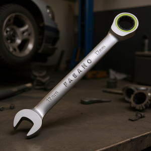 ประแจรวมฟาซาโนขนาด 17 มม. พร้อมหัวแร็คเก็ตสำหรับซ่อมแซมยานยนต์ - Product Image 3