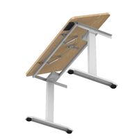 Bureau moderne et ergonomique pour ordinateur portable, bureau mobile, bureau à hauteur réglable, table de travail pour l'étude et le dessin