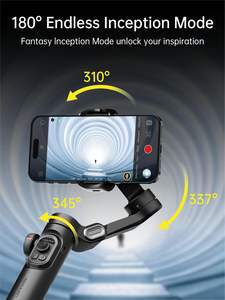 <strong>Phone</strong> Gimbal Stabilizer 3-Axis Smartphone Foldable Gimbal for <strong>Phone</strong> <strong>Gimble</strong> with Focus Wheel - Product Image 4