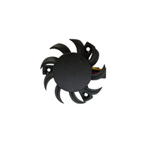 Ventilateur de refroidissement sans cadre DC à lame thermoplastique 4007 OEM/ODM pour chargeur, stockage d'énergie, contrôle industriel, carte mère d'ordinateur 12V