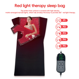 Couverture de luminothérapie rouge de qualité médicale REDSKY, tapis de thérapie corporelle complète, sac de couchage 650nm 850nm pour usage domestique, équipement de beauté et de soulagement de la douleur - Product Image 3