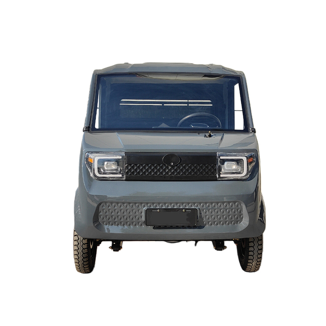 2026 New  Four-wheeled Battery Powered Truck for Freight Transport Steering Wheel Electric Cargo Van Enclosed Compartment