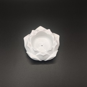 Portacandele a forma di loto stampato in 3D con nappe, stampa Ganesha, vassoio per tealight, decorazione Diwali per soggiorno, studio di meditazione e yoga - Product Image 6