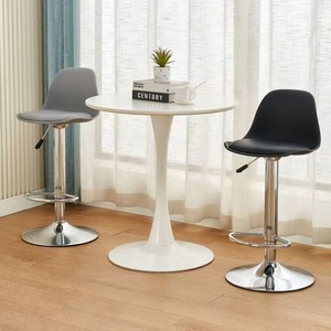 Sillas de Bar Modernas y Resistentes de Plástico, Ajustables, Giratorias, Ergonómicas, con Altura para Barra - Product Image 4