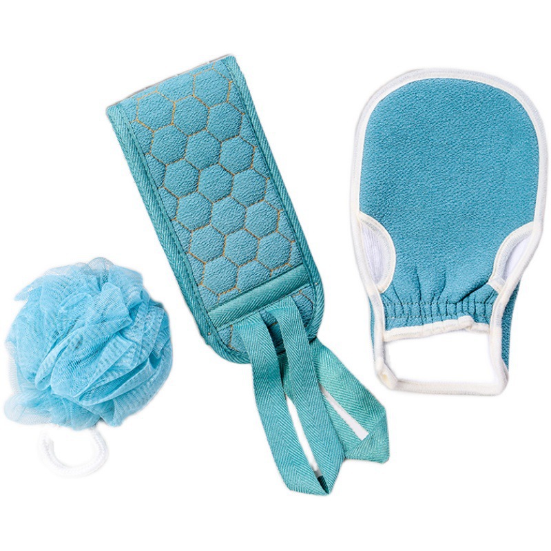 Набор полотенец для скраба, артефакт для ванны, отшелушивающий натуральный двухсторонний скраб, отшелушивающий, сделай себе SAP