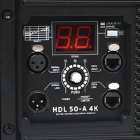 Sistema de Audio Profesional para Escenarios, Sonido Activo 4K, Imán de Neodimio, Resistente al Agua, Alimentado por 4K