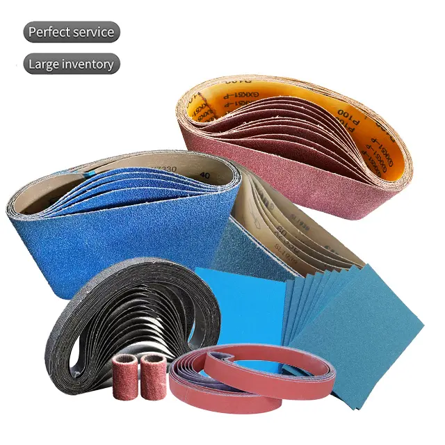 ceramic sanding paper belt zirconia10x330sand belt65 x 410and sand belt rough grinding machine angle grinding sand belt machine