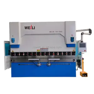 WC67K-100/4000 máquina de dobra hidráulica de alta qualidade eixo Cnc chapa metálica 4 + 1 prensa de freio, produtor de crédito da China