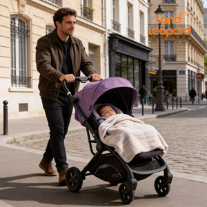 Nouveau Modèle <span class=keywords><strong>Poussette</strong></span> Bébé 3-en-1 Légère, Portable et Durable, Chariot Pliable pour Enfants - Product Image 1