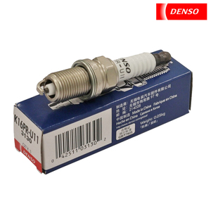 หัวเทียนเดี่ยว Denso K16PR-U11 ผลิตจากโลหะผสมนิกเกิล พร้อมตัวต้านทานในตัว ป้องกันการรบกวนจากคลื่นแม่เหล็กไฟฟ้า สำหรับระบบจุดระเบิดรถยนต์ - Product Image 1