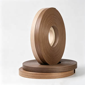 Bordatura in PVC Effetto Legno Chiaro, Nastro Adesivo a Caldo per Riparazione Mobili, Bordi Pre-Incollati in Impiallacciatura - Product Image 6