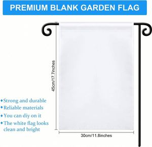 Wholesale 12x18 Double Sided Fall Eco-Friendly Durable Polyester Garden <b>Flag</b> Custom Sublimation Printed for Seasonal Yard Decor - Product Image 4