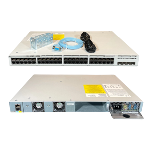 Commutateur de données réseau POE C9200L-48T-4X-E avec 48 ports 10/100/1000 Mbps et 4 ports 10G SFP+ à liaison montante fixe - C9200L-48T-4X-E - Product Image 6