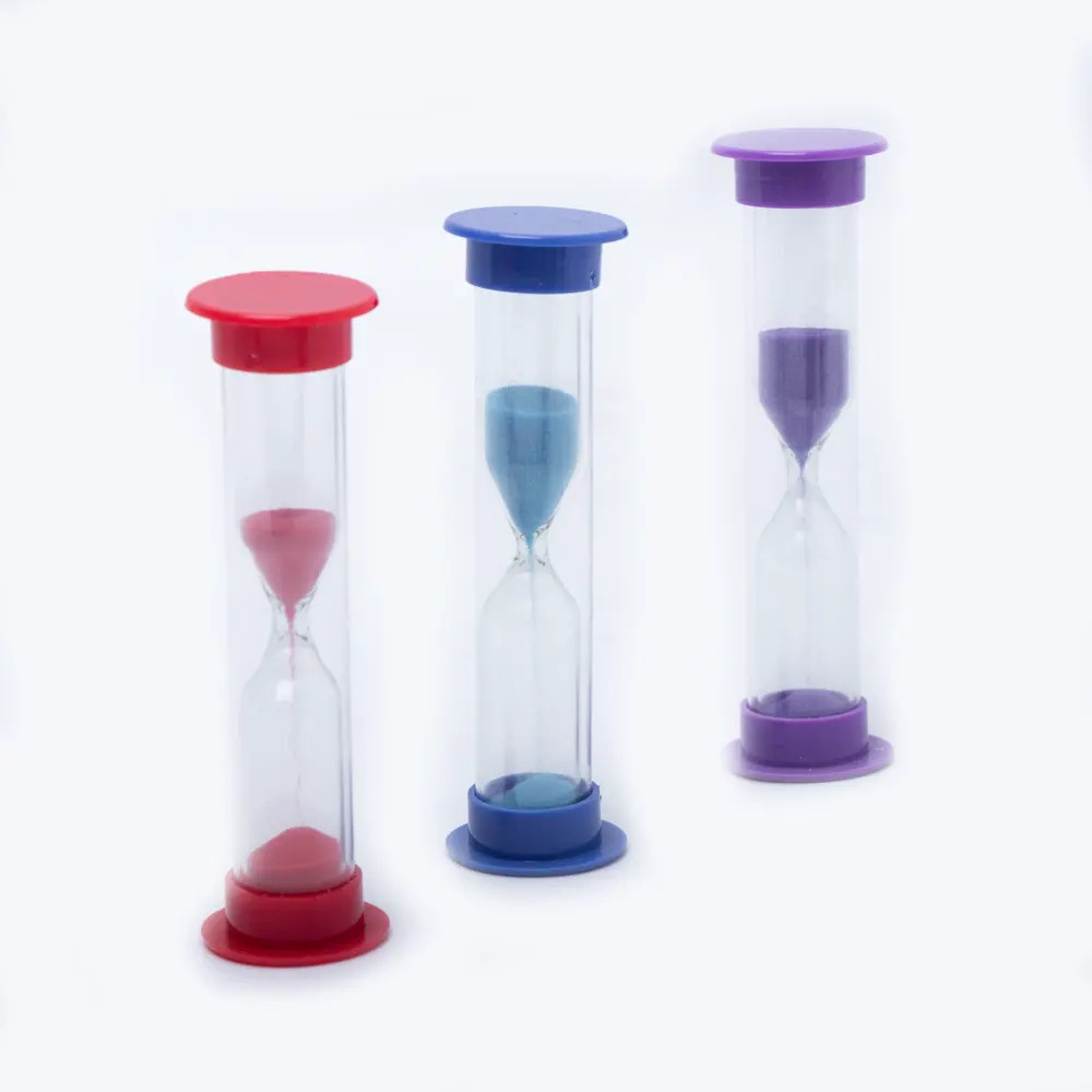 3 Color Home Decoration Toothbrush Children 30 second Sand Watch Timer Hourglass