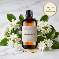 Minyak Esensial Aroma Alami untuk Diffuser Aromaterapi Minyak Melati Organik untuk Pertumbuhan Rambut Perawatan Kulit Penghilang Stres Grosir