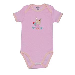 Tutina Estiva per Neonati 0-3 3-6 6-12 <span class=keywords><strong>Mesi</strong></span>, Manica Corta, 100% Cotone, Abbigliamento per Bambini, Pagliaccetto per Neonati Maschi e Femmine - Product Image 3