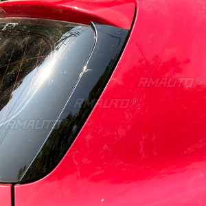 2Pcs Gloss Black Car Rear Window Side Spoiler Wing <b>Splitter</b> for BMW F20 F21 2012-2019 Car Accessories - Product Image 4