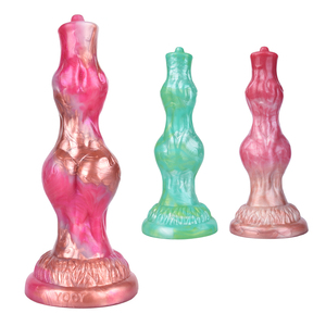 Kunstmatige Hond <span class=keywords><strong>Dildo</strong></span> Voor Mannen En Vrouwen Masturbatie Dier Penis Met Zuignap - Product Image 1