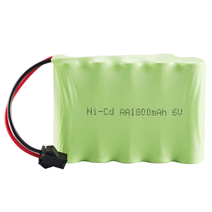 Batteries au nickel-hydrure métallique (Ni-MH) <span class=keywords><strong>rechargeables</strong></span> personnalisées, pack de batteries de taille C, D, <span class=keywords><strong>AA</strong></span>, SC de 2,4 V à 12 V, batteries NiMH 1,2 V 2600 mAh - Product Image 1