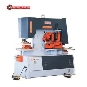 2024 Professional Hydraulic Ironworkers Combined Punching Machine Chinese Supplier for 45 degree Shearing