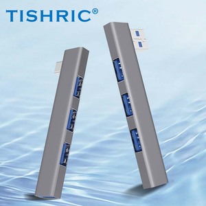 TISHRIC-Station d'Accueil <span class=keywords><strong>USB</strong></span> 4 en 1, <span class=keywords><strong>Prolongateur</strong></span> Latéral, 4 Ports, Hub de <span class=keywords><strong>USB</strong></span>-<span class=keywords><strong>C</strong></span>, Interface <span class=keywords><strong>USB</strong></span>/Type-<span class=keywords><strong>C</strong></span>, Station d'Accueil pour PC Portable - Product Image 2