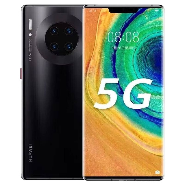 New Arrival Luxury for Android 11 Deca Core Mate 30 Pro Smartphone 8GB/128GB 1.7" OLED 5200mAh Battery 120W Quick Charge 5G