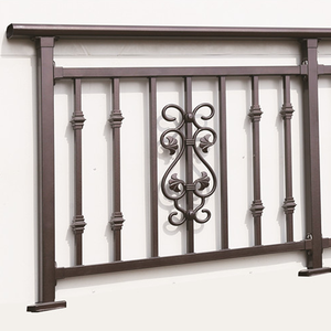 سياج من الصلب المجلفن المتين للمساحات الخارجية ، سور من الحديد المطاوع من الزنك الصلب للفيلات - Product Image 4