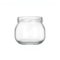 Bocaux en verre Paragon de 380ml les plus vendus-de qualité alimentaire pour jus de gelée de bonbons aux épices-Capuchon en métal sécurisé-Fournir une personnalisation