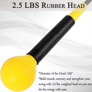 Bâton d'échauffement d'entraînement de balançoire de golf - Product Image 5