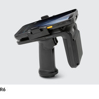 Lector de trineo RFID UHF de 30 ~ 33dBm con escáner de código QR BT 5,0 para Android-Chainway R6 en stock