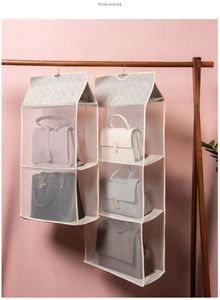 Organizador de Almacenamiento Colgante de Malla Plegable con 4 Compartimentos, Bolsa Ahorradora de Espacio para Juguetes, Sombreros, Calcetines y Ropa de Niños en la Sala de Estar - Product Image 4