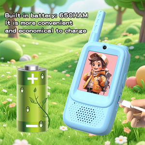 Talkies-walkies vidéo pour enfants, talkies-walkies Facetime avec caméra HD, changeur de voix pour garçons et filles, jouets cadeaux pour Noël, âges 3 ans et plus - Product Image 3