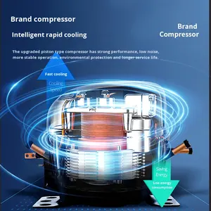 Aire Acondicionado Portátil con Compresor, Enfriador de Aire Móvil para Tiendas de Campaña, Camiones y Estacionamientos, Silencioso, para Campamentos al Aire Libre, Accesorios para Automóviles - Product Image 4