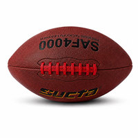 Accessoire de ballon de rugby personnalisé en TPR avec lacets, vessie en butyl en cuir, production complète de ballons de football américain sur mesure