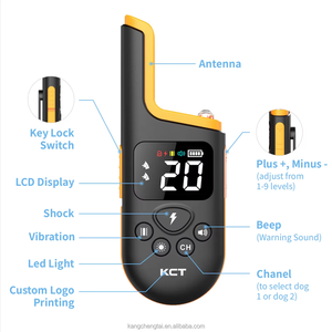 Collar antiladridos para perros ABS de Venta caliente, suministros recargables para entrenamiento de mascotas - Product Image 2