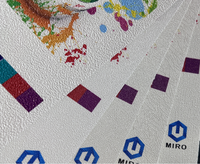Papier peint PVC brillant texturé sable, vinyle imprimable numériquement, rouleau de papier peint vierge 1,07*50m, rouleau de papier peint vierge UV ECO