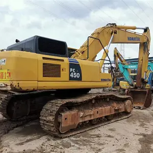 Pelle Komatsu PC400 d'occasion, pelle Komatsu PC400-8 PC400LC-8 PC400-7 PC450 en solde, construction robuste de nettoyage de terre