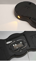 Jam Dinding LED Digital Ruang Tamu Baru Tampilan Bercahaya Kalender Abadi Indikator 24 Jam Remote Control Plastik Modern