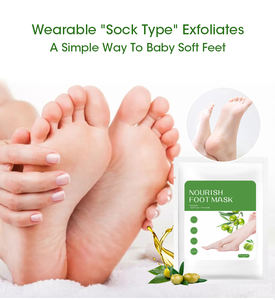 Efero — masque exfoliant au collagène pour les pieds, soin hydratant, élimine les <span class=keywords><strong>callosités</strong></span>, le mélanine, à l'aloe vera, exfoliant, élimine les <span class=keywords><strong>callosités</strong></span> - Product Image 4