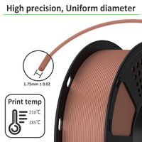 Filament PLA bois Geeetech EU CZ Warehouse 1,75 mm avec fibres de bois réelles, longueur 335 m, 1 kg, certifié CE, matériau d'impression 3D