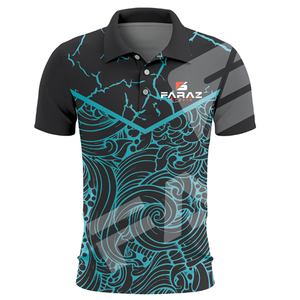 Polo homme uni à logo personnalisé, nouveau design, vente chaude, création de votre propre logo - Product Image 2
