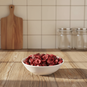 Ciliegie Liofilizzate Professionali all'Ingrosso, Snack Dolce-Acido Conservato, Frutta Istantanea in Bulk, Ciliegie FD Conservate in Acqua - Product Image 5