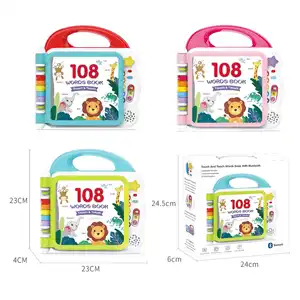 2023 Pädagogisches Lernen für Kinder Montessori Toy English Enlight enment 108 Word Point Reading Touch & Teach Machine